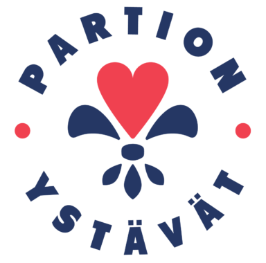 Kuvassa Partion Ystävät logo