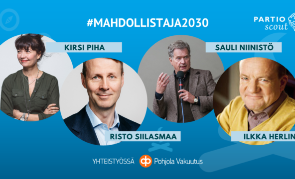 Seminaarissa puhuvat Kirsi Piha, Risto Siilasmaa, Sauli Niinistö ja Ilkka Herlin