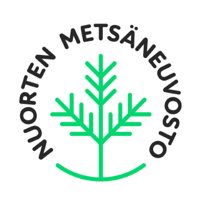 Nuorten metsäneuvoston logo.