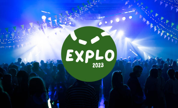 Explo 2019:n bileet ja Explon logo.
